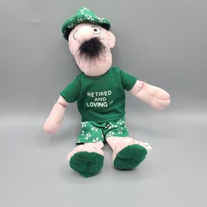 Play By Play Retired And Loving It Plush Man 11 Inch